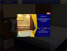 Tablet Screenshot of leesonsresidences.com